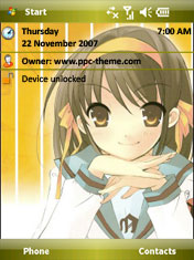 Suzumiya Haruhi ppc theme